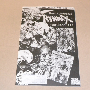 Kvanttiharppaus Ryhmä-X:n maailmaan Tilaajalahja 1995